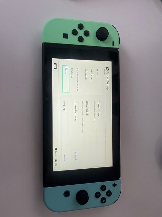 consola Nintendo Switch+jocuri Animal Crossing,RingFit,dock,incarcator