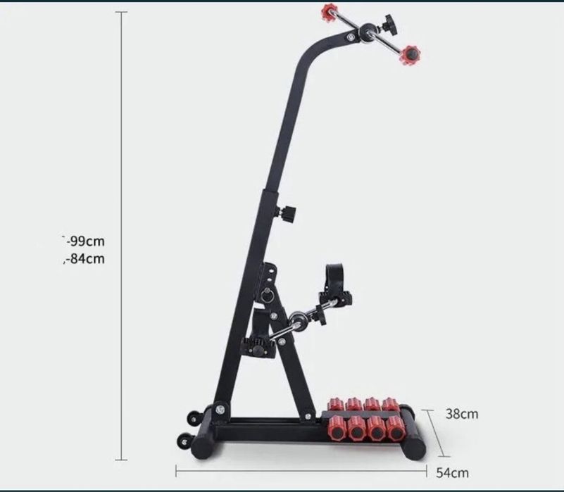 мини велотренажер + массаж для ног