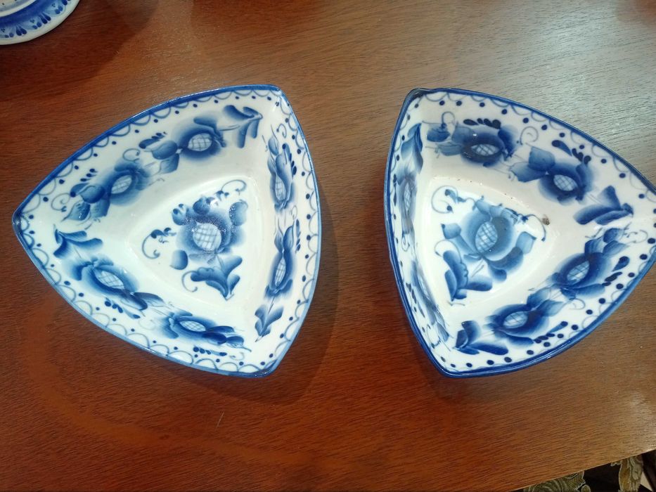 Посуда для сервировки Гжель