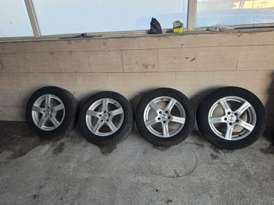 4бр гуми с алуминиеви джанти за Audi, VW, Seat, Skoda