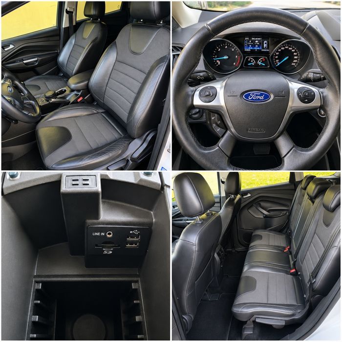 Ford Kuga euro 6 motor 2 litri. Înmatriculată