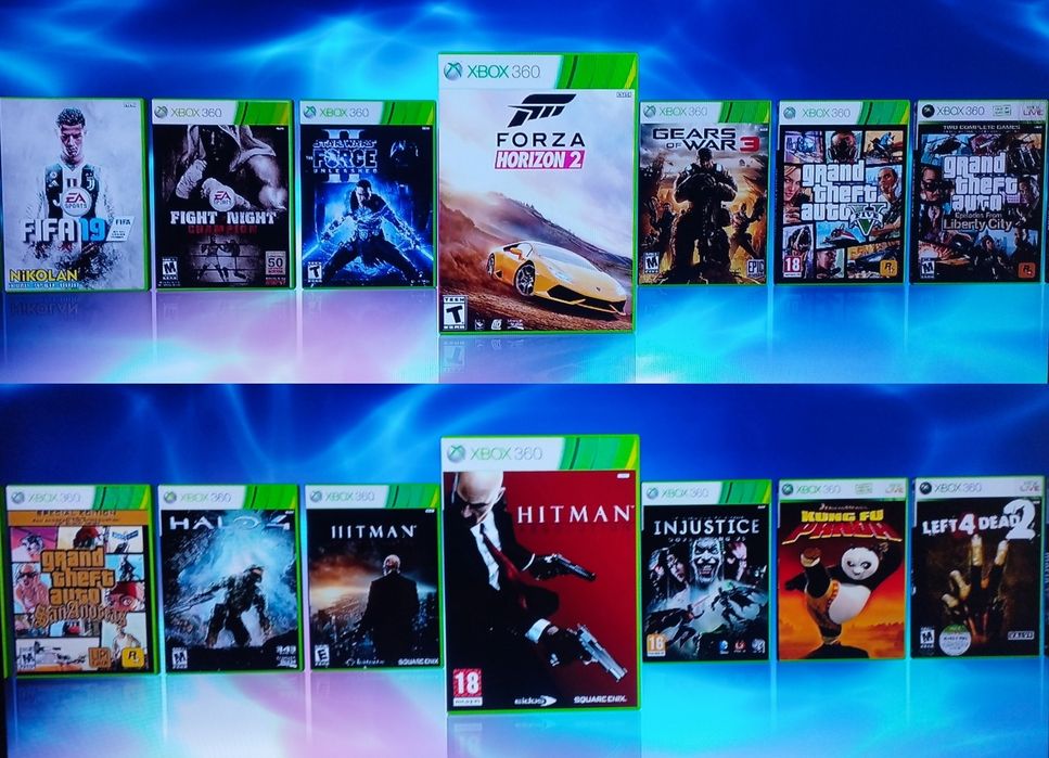 Xbox 360 прошитый +70 игр