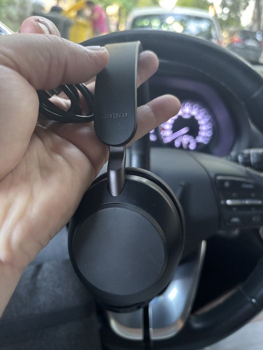 Casti wireless Jabra Evolve2  65 stereo si adaptor Usb-C