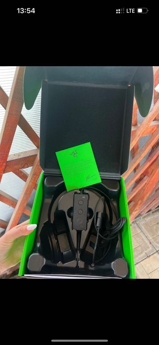 Controler audio Razer pentru căștile de gaming cu fir Kraken Tournament Edition THX7.1