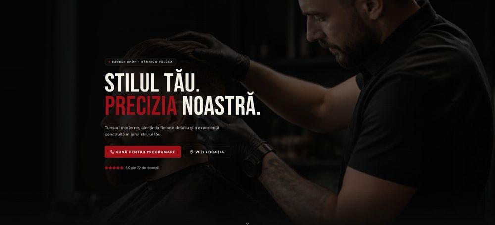 Realizare website-uri moderne pentru firme și afaceri locale | Prețuri începând de la 850 lei pentru varianta basic.