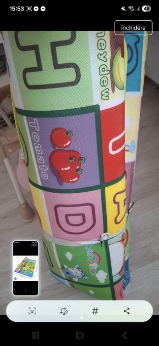 Covor atractiv pentru copii