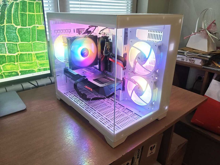 Геймърски компютър, Ryzen 5500, Rtx 3060Ti, 32gb Ram, 960gb ssd, 650W
