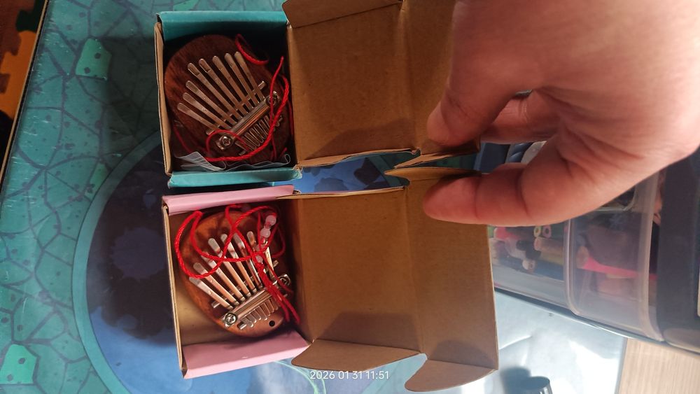 Kalimba mică 8 note