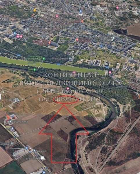 УПИ 15400м2 до асфалт, ток и вода в Марица Север - код 15871
