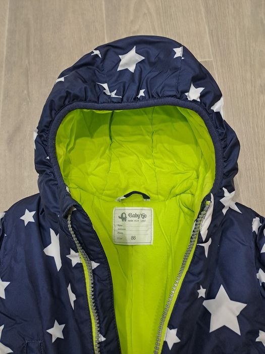 Зимний детский комбинезон