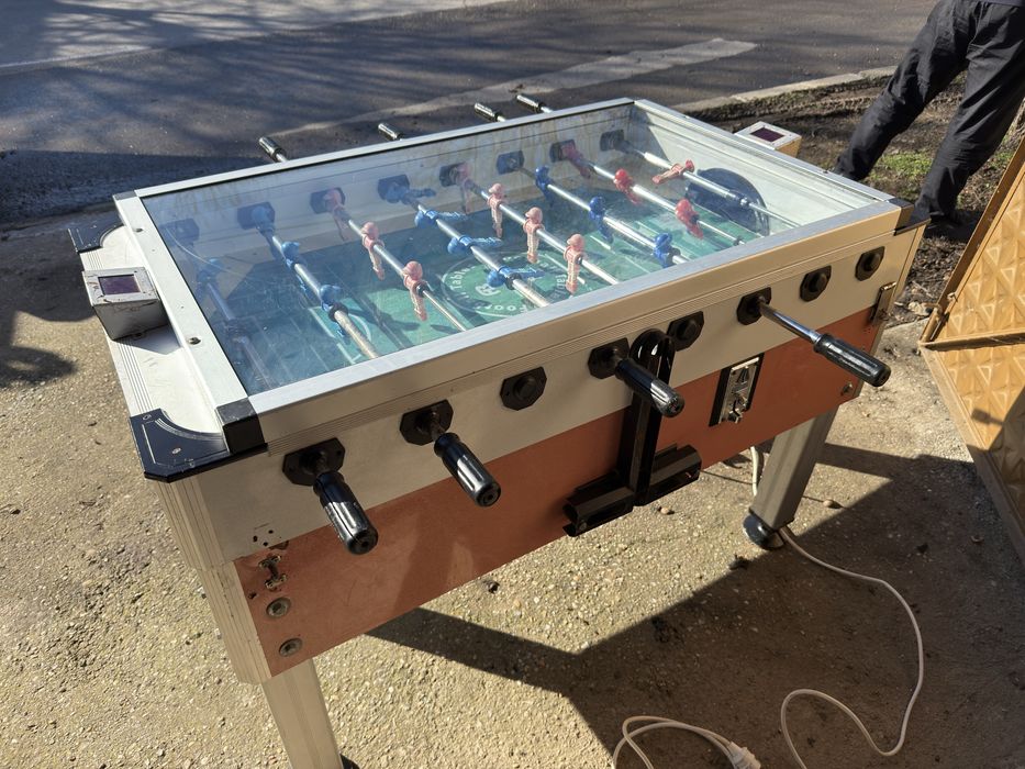 Джага (футбол на маса),стабилна,запазена,идеална за офис или заведение