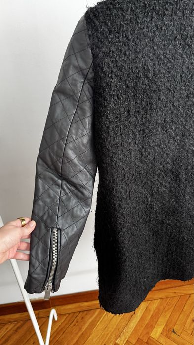 geacă imitatie piele Zara XS-S rock
