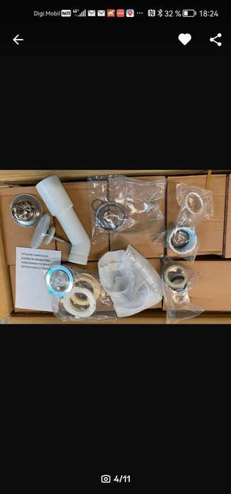 Kit complet scurgere cada