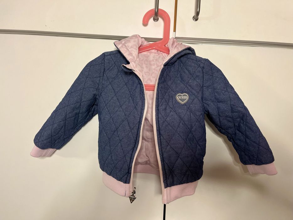 Детско двулицево яке Guess