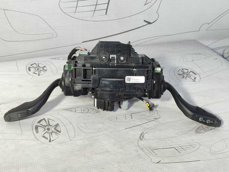 Ansamblu manete comenzi volan + spiră Ford Focus AV6T13335AB 2012 / [2010-2017] / (5B3)