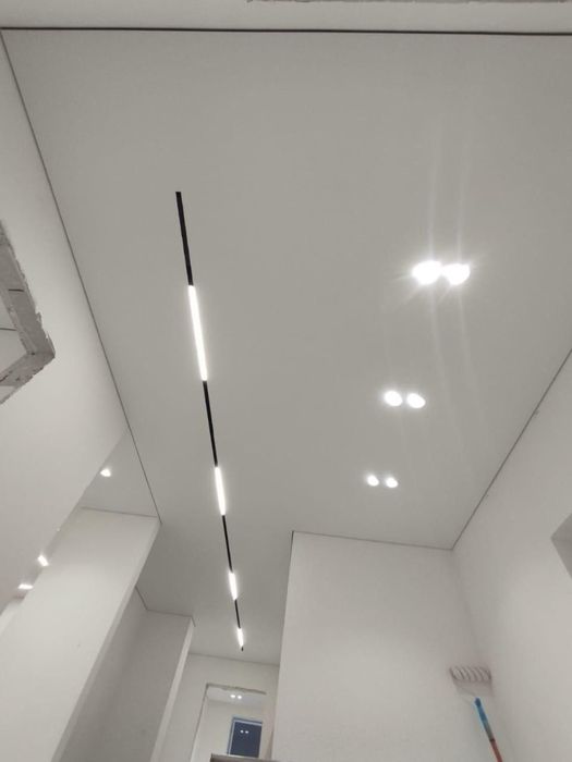 Натяжные потолки под ключ