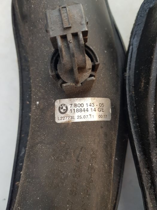 Bmw бмв е90 е92 е92 330д n57 325d 204кс 245кс въздуховод кулер дросел