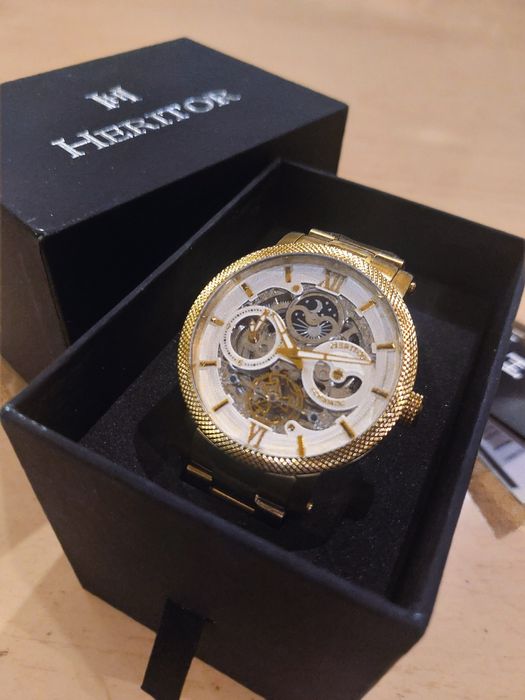 Heritor Aries Automatic Skeleton HR4403 новые