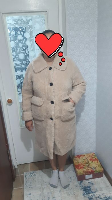 Шубка тедди дубленчатая