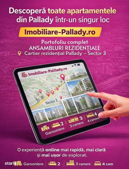 Apartament 3 camere Pallady , Pret competitiv, Metrou, Ultimele doua