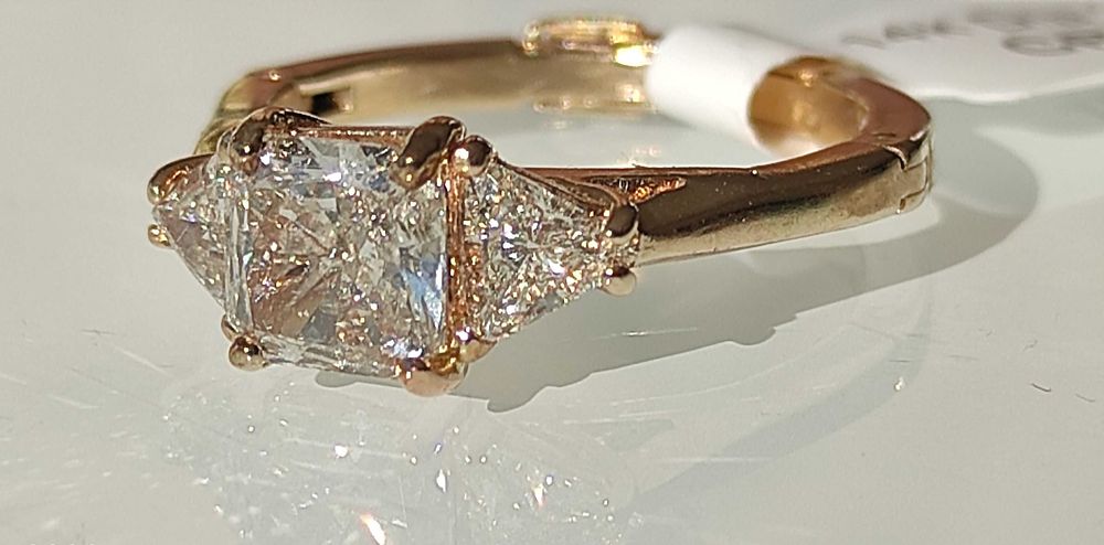 Inel logodna 14k diamante 2.05ct