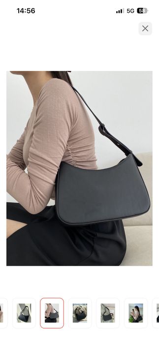 Сумка багет и лента твилли