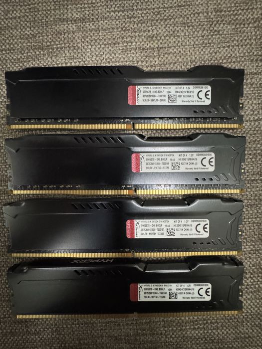 ОЗУ 16Gb DDR4 Kingston Hyper X