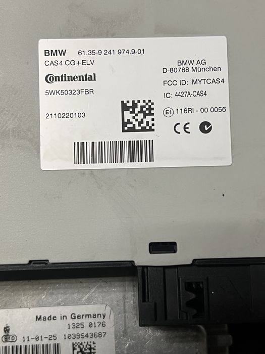 Chit pornire bmw x3 f25 2.0xd 184cp cod8513249