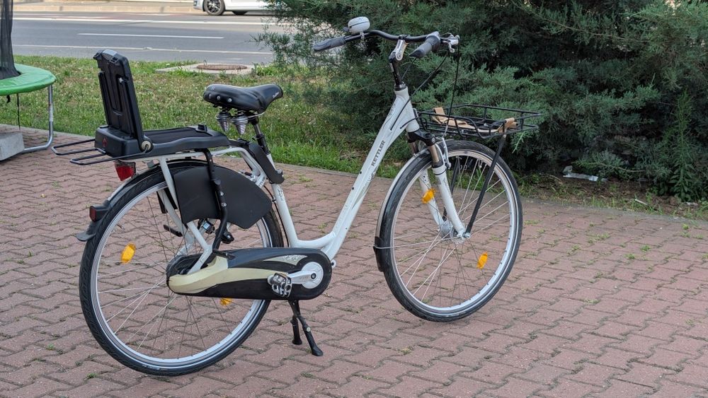 Bicicleta Kettler pt oras si cargo copii