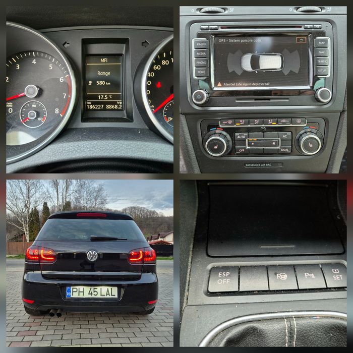 Golf 6 highline 1.4 tsi 122 cp euro  5