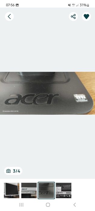 Monitor LCD Acer