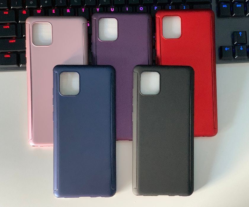 Husa 360° fata + spate pt Samsung Galaxy A21s , A41, Note 10 Lite