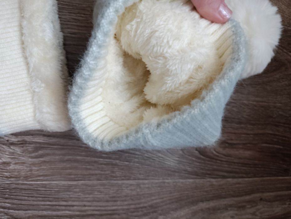 Шапка и снуд новые, зима