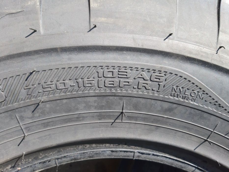 7.50-16 Anvelope noi agricole de tractor fata cu 8PR livrare