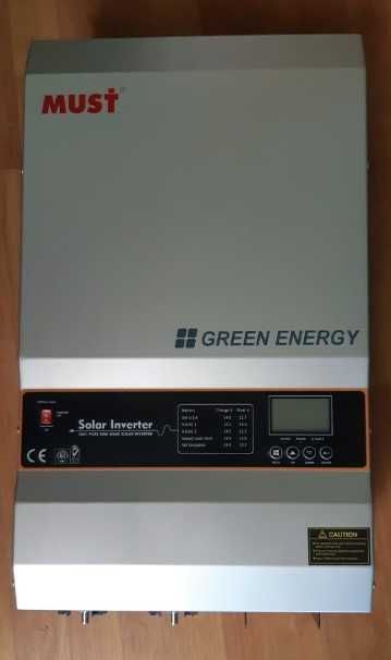 Lichidare stoc: Invertor sinus pur de joasa frecventa (traf de putere incorporat), putere reala 10KW/48V