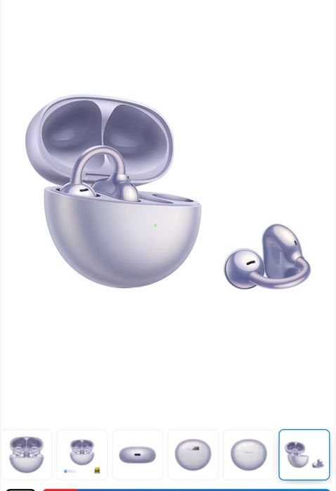 Huawei FreeClip, Wireless, Purple, sigilate, transport inclus