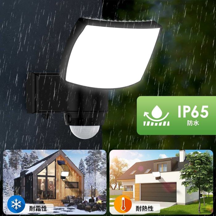 Bec Solar exterior telecomandă,Spot LED senzor mișcare,3000-7000K,IP65