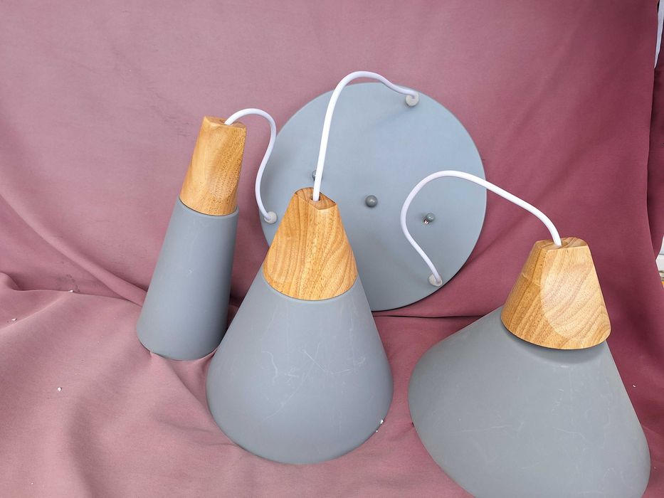 Полилей 3-ка с дърво