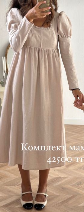 Платье лен mini muse