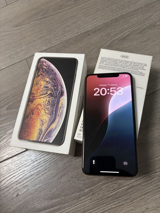 Iphone XS Max 64 Gold