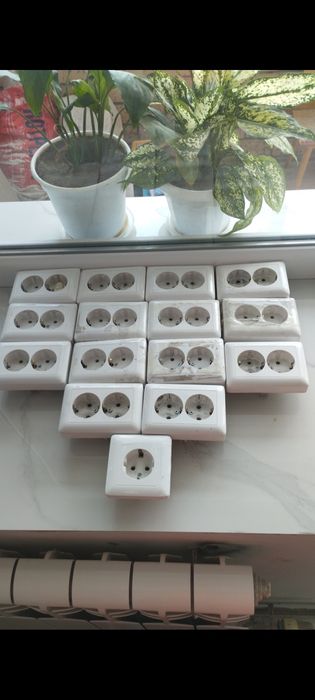 Продам розетки и выключатели