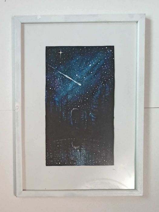 Авторски акварел.