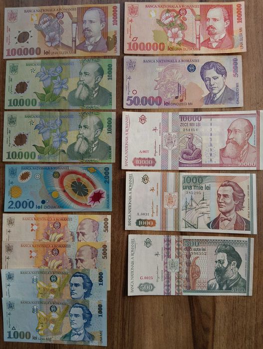 Bancnote românești, starea care se vede