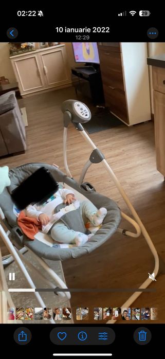 Leagan bebe in stare foarte buna arata ca nou !