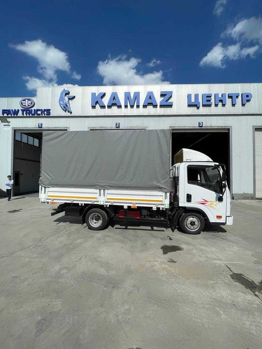 Автофургон бортовой с тентом FAW Tiger VR (15,2 м³), VUM1041