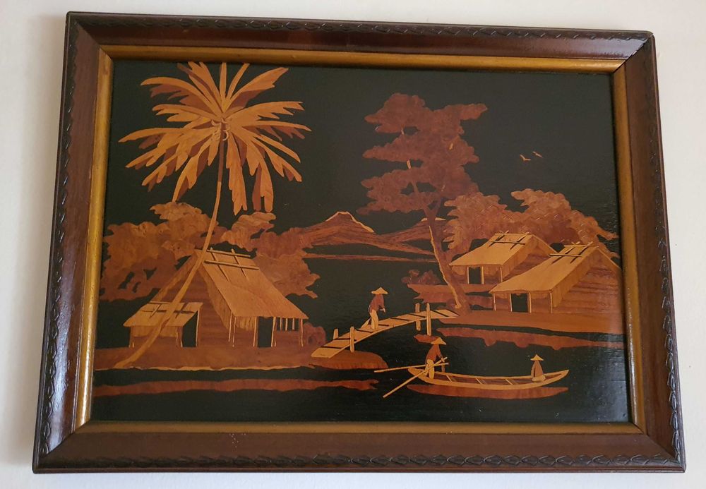 Tablouri din lemn - intarsie