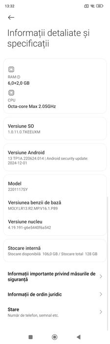 Telefon Xiaomi Redmi Note 11S