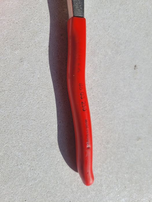 Cleste cu falci drepte knipex 8603250
