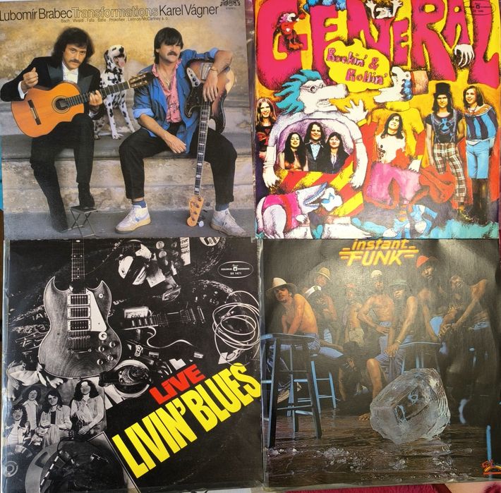 Виниловые пластинки разные