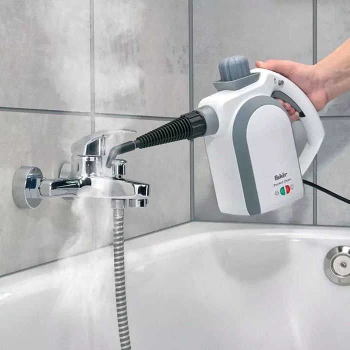 Пароочиститель FAKIR POCKET CLEAN объем бака на 250 мл новый.